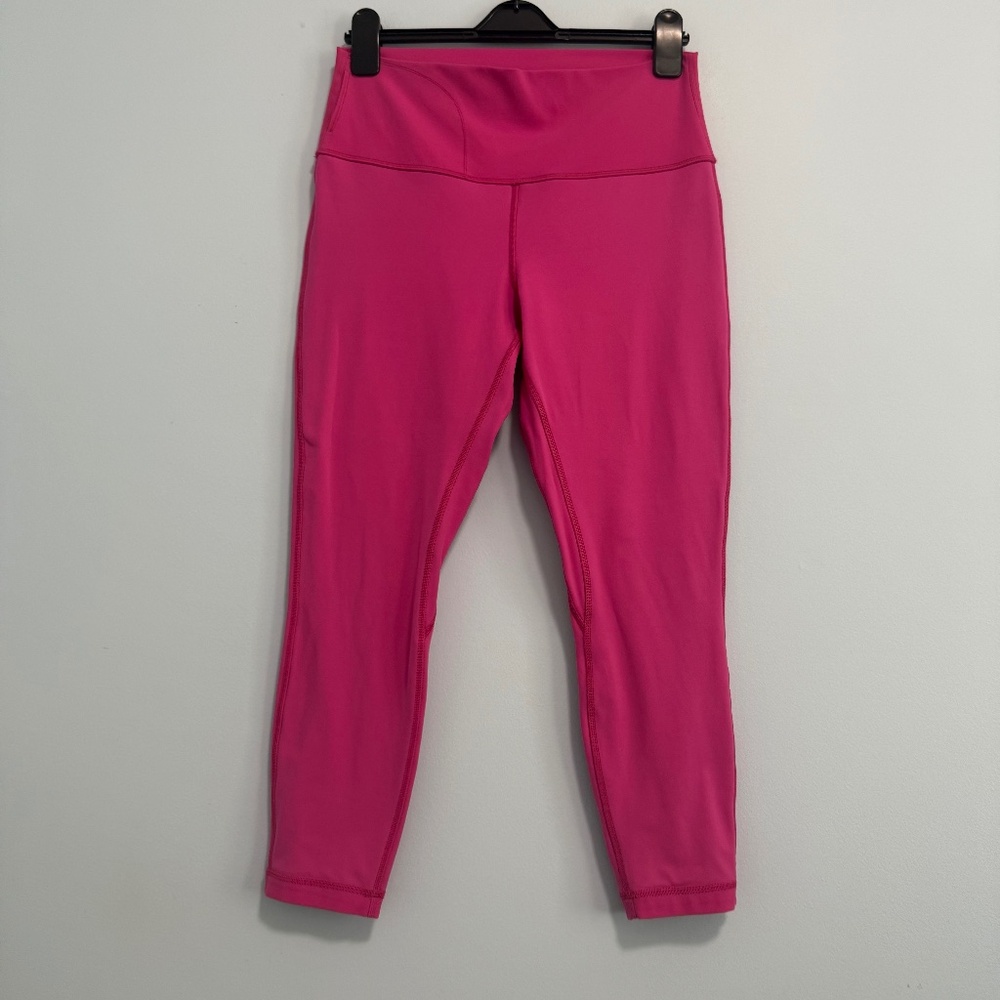 Lululemon Align HR Pant 25" Sonic Pink Women's Size 12. Excellent condition.